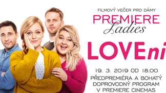Vezměte kamarádku na dámskou jízdu LOVEní do Premiere Cinemas!