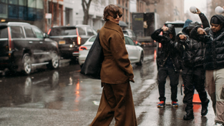 Street style v New Yorku Street style v New Yorku