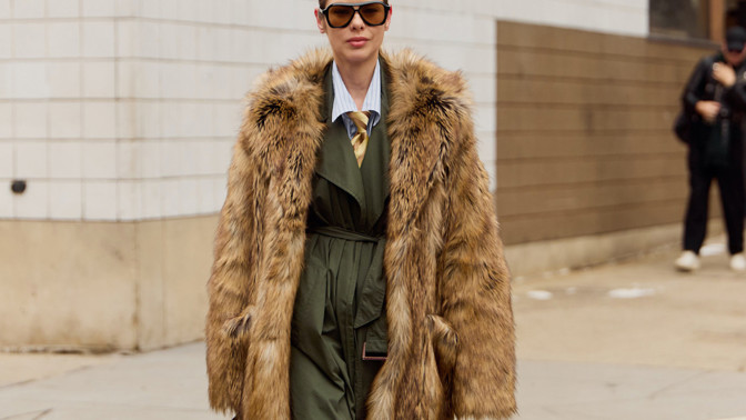 Street style v New Yorku