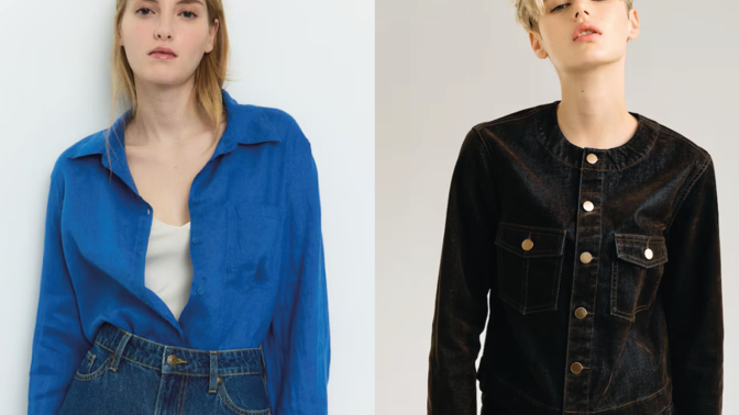 Len, denim nebo samet, to jsou materiály, které budeme nosit letošní rok. 
