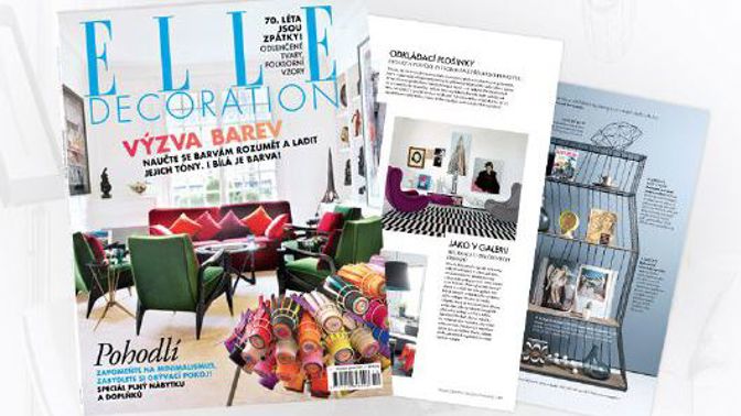 Nové číslo Elle Decoration právě vyšlo! Nové číslo Elle Decoration právě vyšlo!
