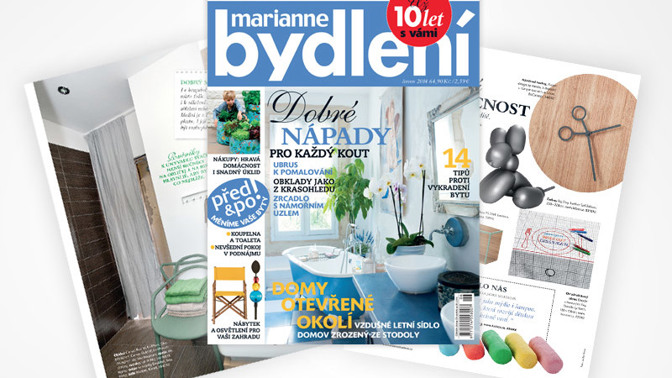 Nové Marianne Bydlení je na stáncích! Nové Marianne Bydlení je na stáncích!