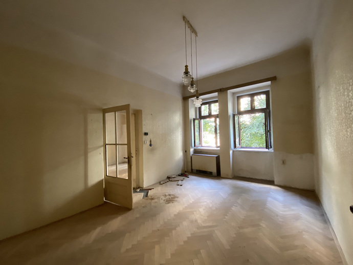 Mladý pár toužil po větším prostoru, vlastní toaletě a pořádné koupelně. 