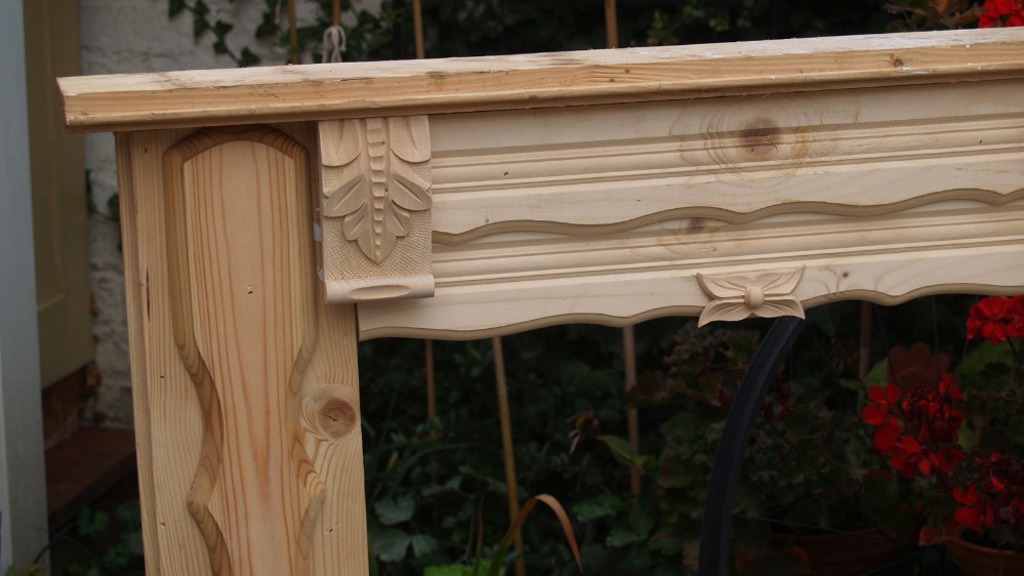 DIY výroba krbové římsy