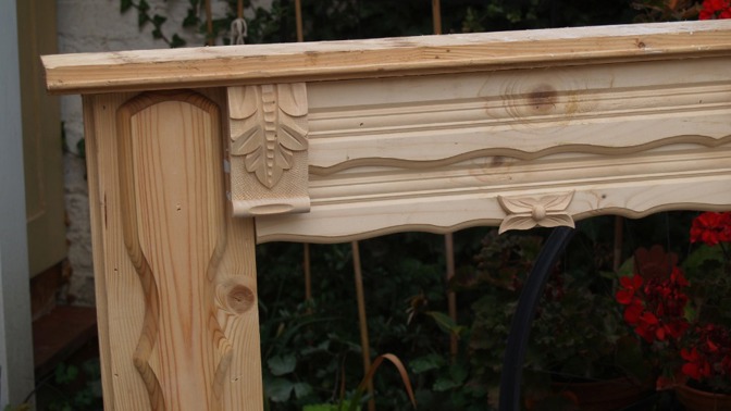DIY výroba krbové římsy