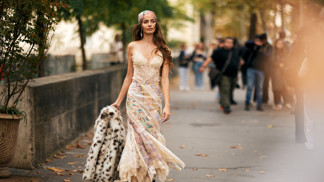 Street style v Paříži Street style v Paříži