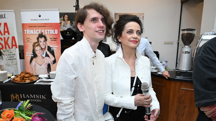 Lucie Bílá a Filip Kratochvíl