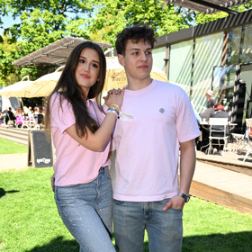 Karolína Jirásková a Kristián Nerud na Dermacol Love Day.
