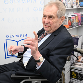 Bývalý prezident Miloš Zeman. 