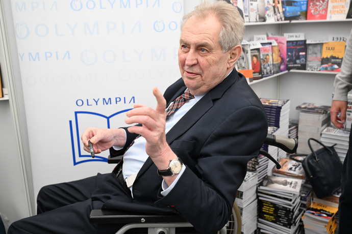 Bývalý prezident Miloš Zeman. 
