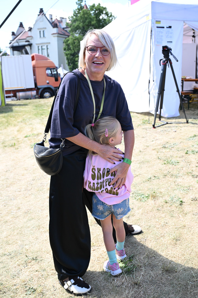 Martina Pártlová na festivalu zazpívala.