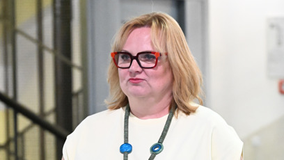 FOTO: Kamila Špráchalová na křtu pampeliškové kávy.
