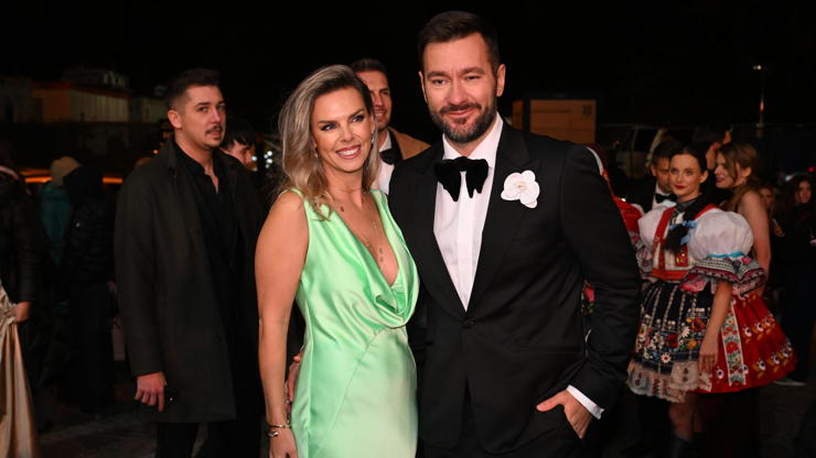 Marek Ztracený s manželkou Marcelou.