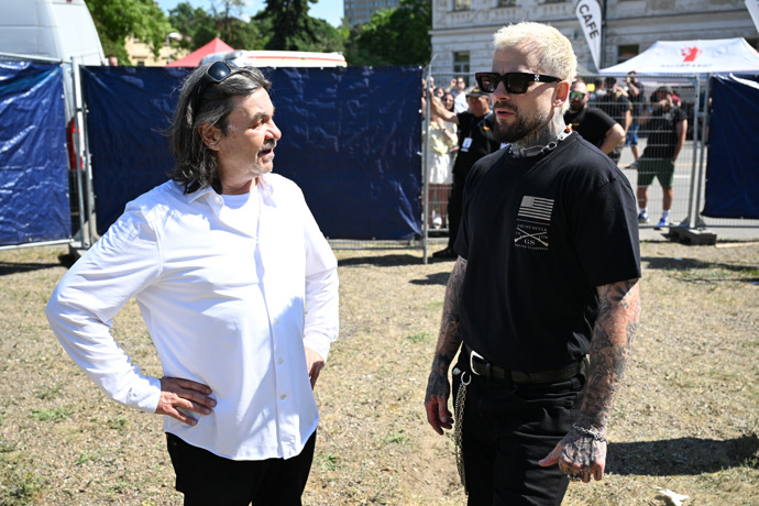 Marpo na festivalu Mezi ploty 2026.