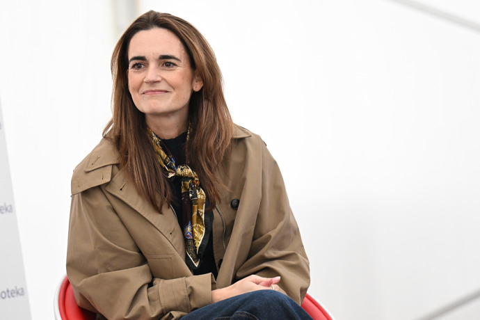 Daniela Brzobohatá působila spokojeně.