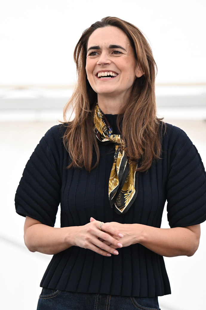 Moderátorka Daniela Brzobohatá nešetřila úsměvy.