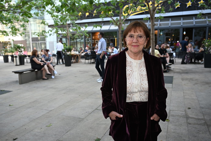 Herečka Lenka Termerová.