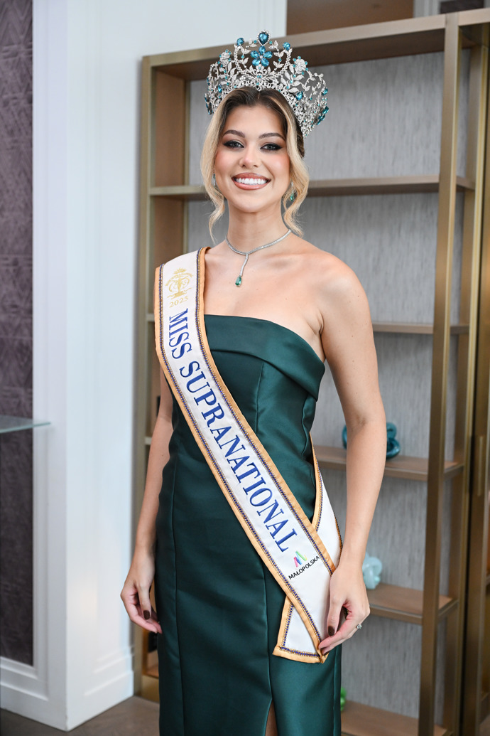 Vítězka Miss Supranational 2025 Eduarda Braum.