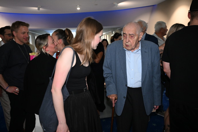 Premiéru filmu Pět švestek si nenechal ujít ani Radkin Honzák.