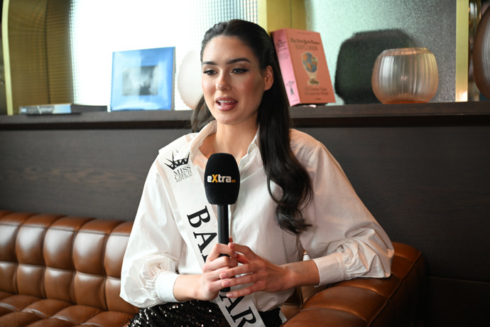 Finalistka Miss Barbara Plintová. 