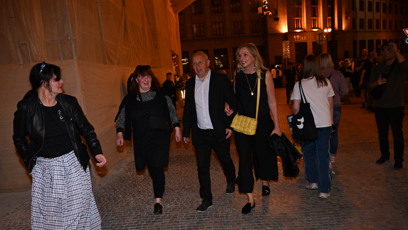 FOTO: Jan Kraus s Ivanou Chýlkovou a Janou Krausovou.