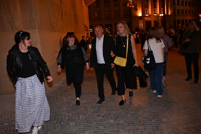 Jan Kraus s Ivanou Chýlkovou a Janou Krausovou. 