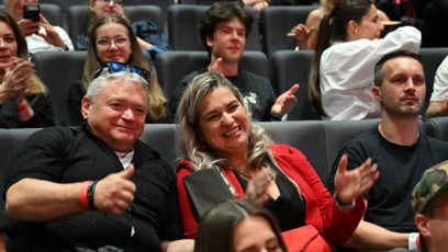 FOTO: Toužimáci měli dobrou náladu.
