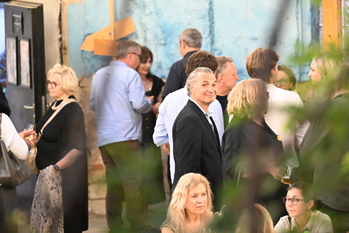 Jiří Macháček si party po premiéře nenechal ujít.
