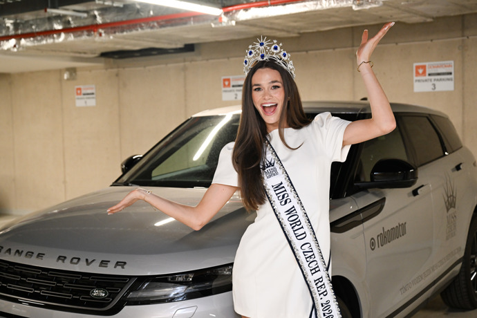 Miss Czech Republic 2026 Lucie Pisková. 