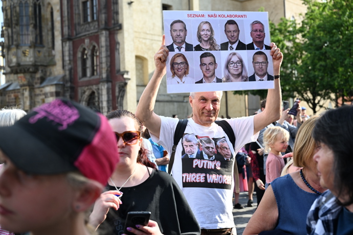 Demonstrace Milionu chvilek.