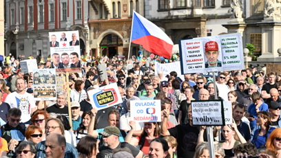 FOTO: Demonstrace Milionu chvilek.