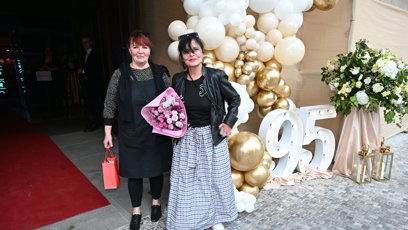 FOTO: Jana Krausová přišla poblahopřát Jiřině Bohdalové.