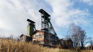 Černouhelný hlubinný důl Gabriela v Karviné je kulturní památkou ČR. Foto: Denarchitektury.cz.
