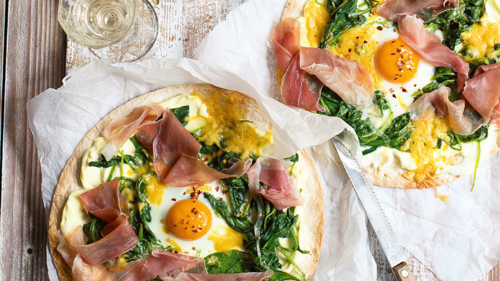 Blesková špenátová pizza Blesková špenátová pizza
