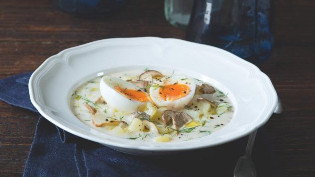 Recept: Kulajda s vejcem Recept: Kulajda s vejcem