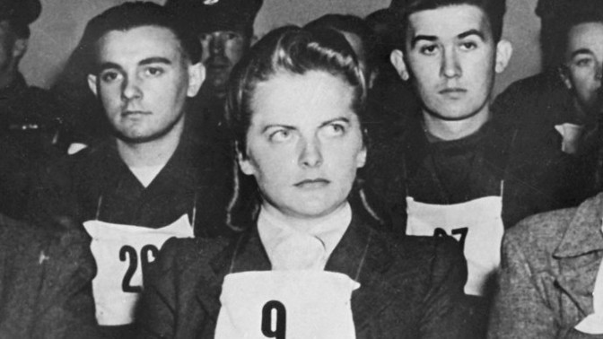 Krásná osvětimská hyena Irma Grese