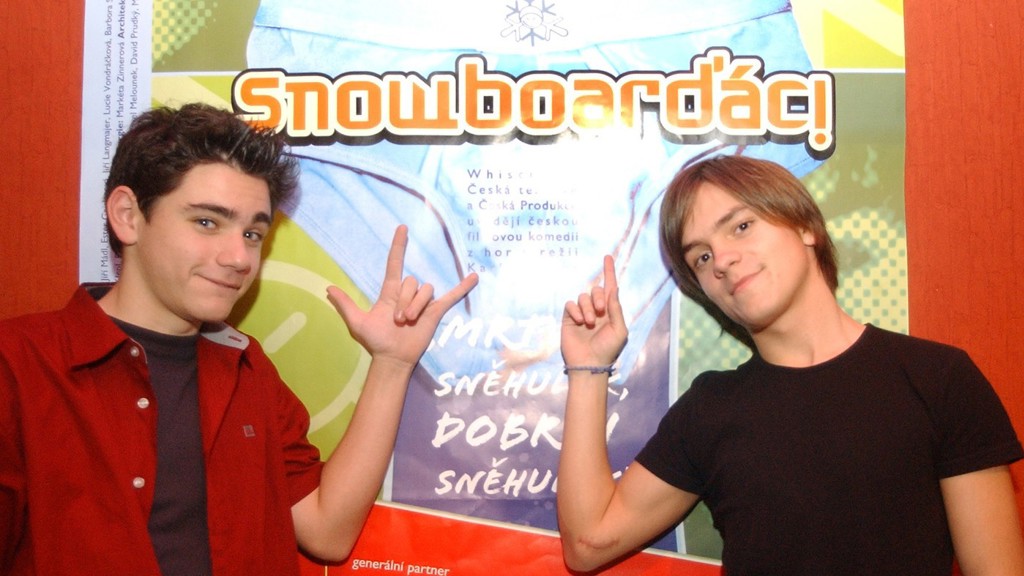 Snowboarďáci
Snowboarďáci