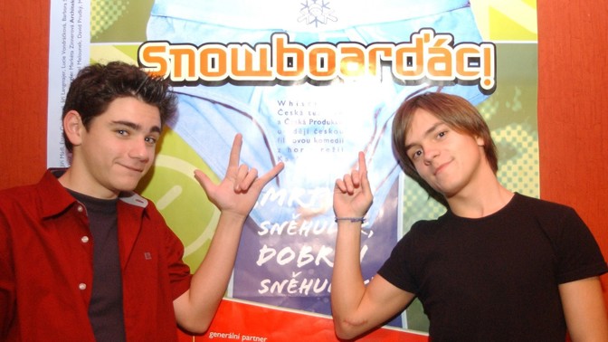 Snowboarďáci
