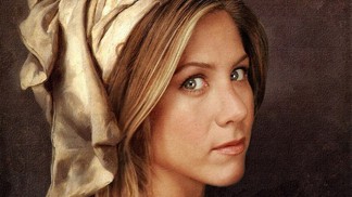 Jennifer Aniston na plátně