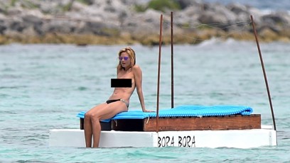FOTO: Heidi Klum se nahoty rozhodně nebojí.