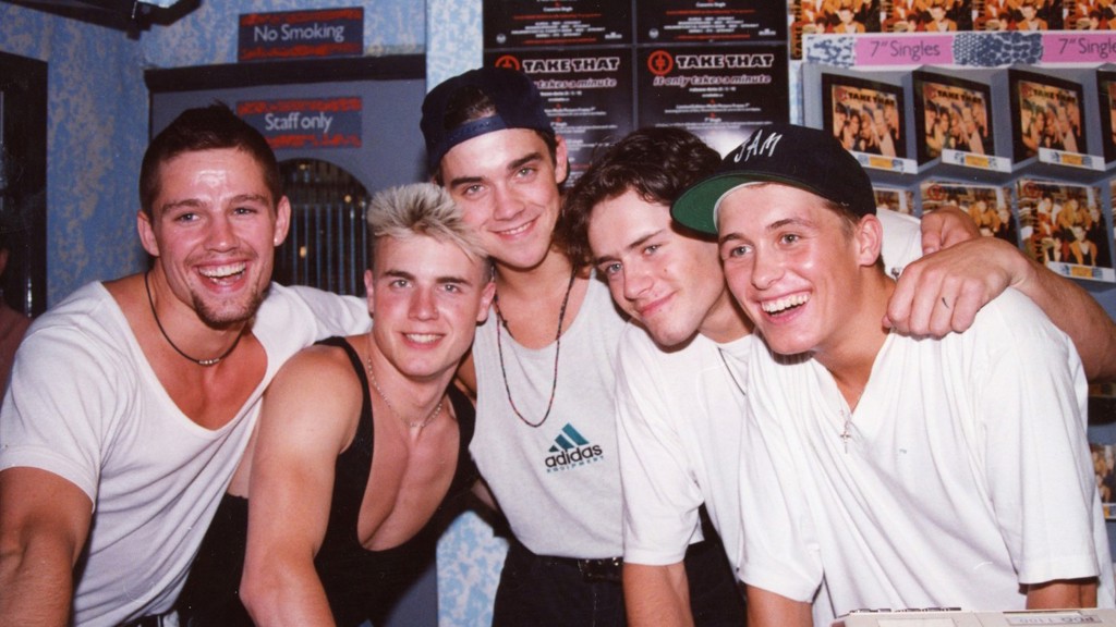 Boyband Take That v dobách největší slávy
Boyband Take That v dobách největší slávy