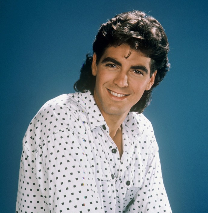 Stejně jako mullet, který George nosil v osmdesátých letech.