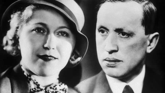 Karel Čapek a Olga Scheinpflugová
