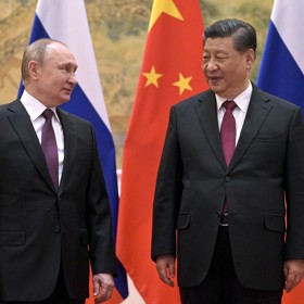 Vladimir Putin se setkal se Si Ťin-pchingem.