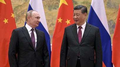 FOTO: Vladimir Putin se setkal se Si Ťin-pchingem.