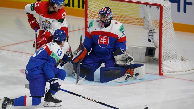 Češi vstoupili do MS vítězně. Porazil Slovensko 3:2.