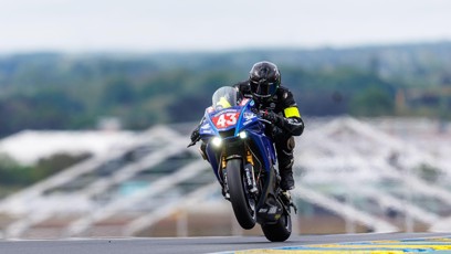 FOTO: Kamil Holán si vyzkoušel i trať Le Mans.
