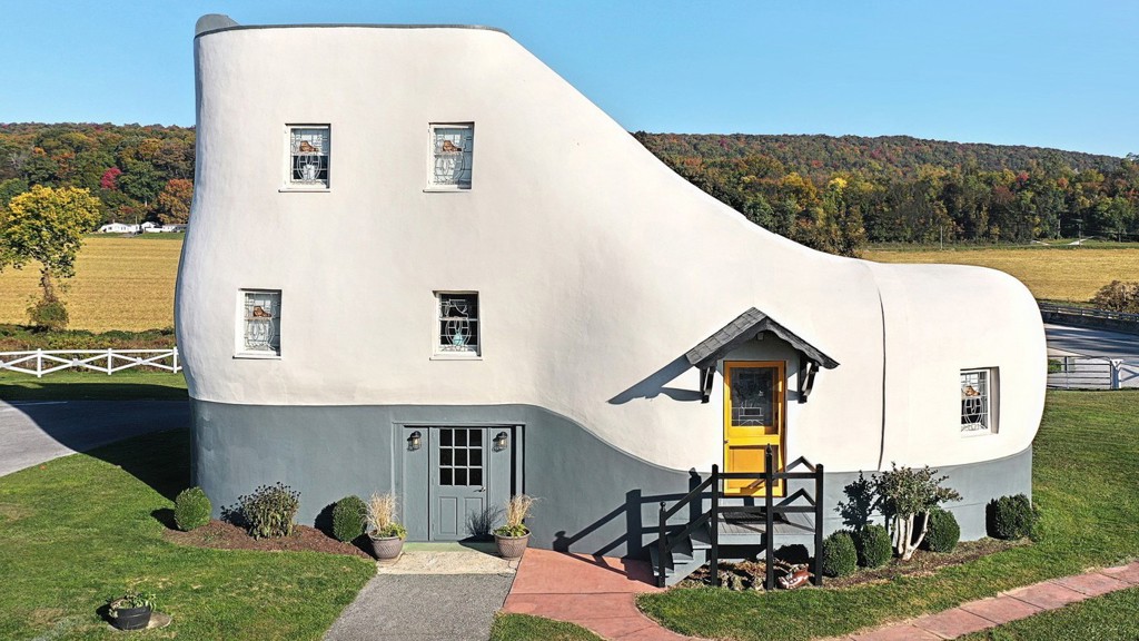 Luxusní bydlení v botě Haines Shoe House
