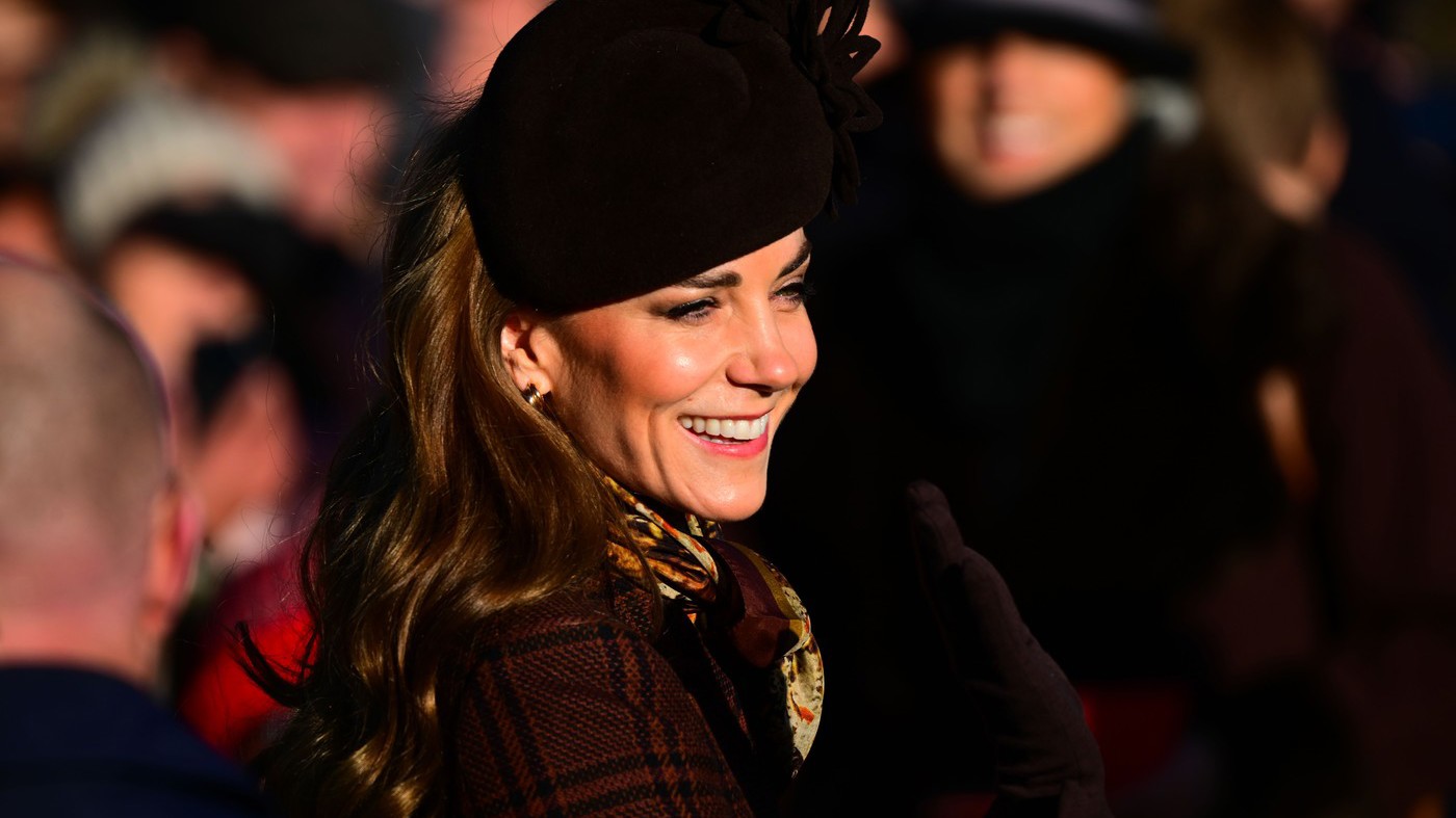 Princezna Kate na vánoční mši 2025
