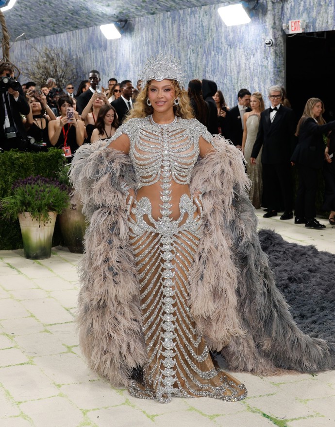 Beyoncé na Met Gala.